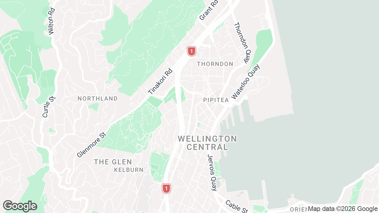 Map of Wellington